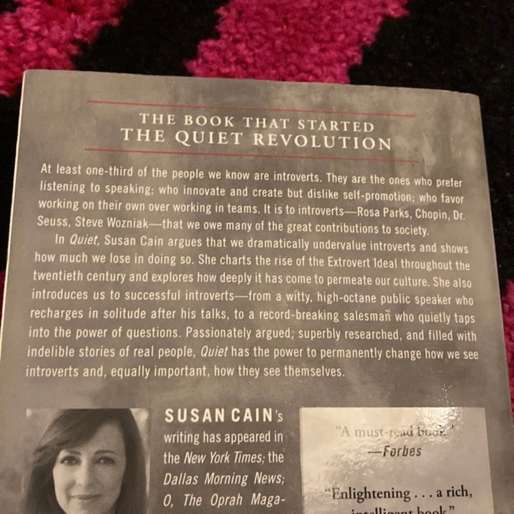 Paperback Book: Quiet - Picture 4 of 8